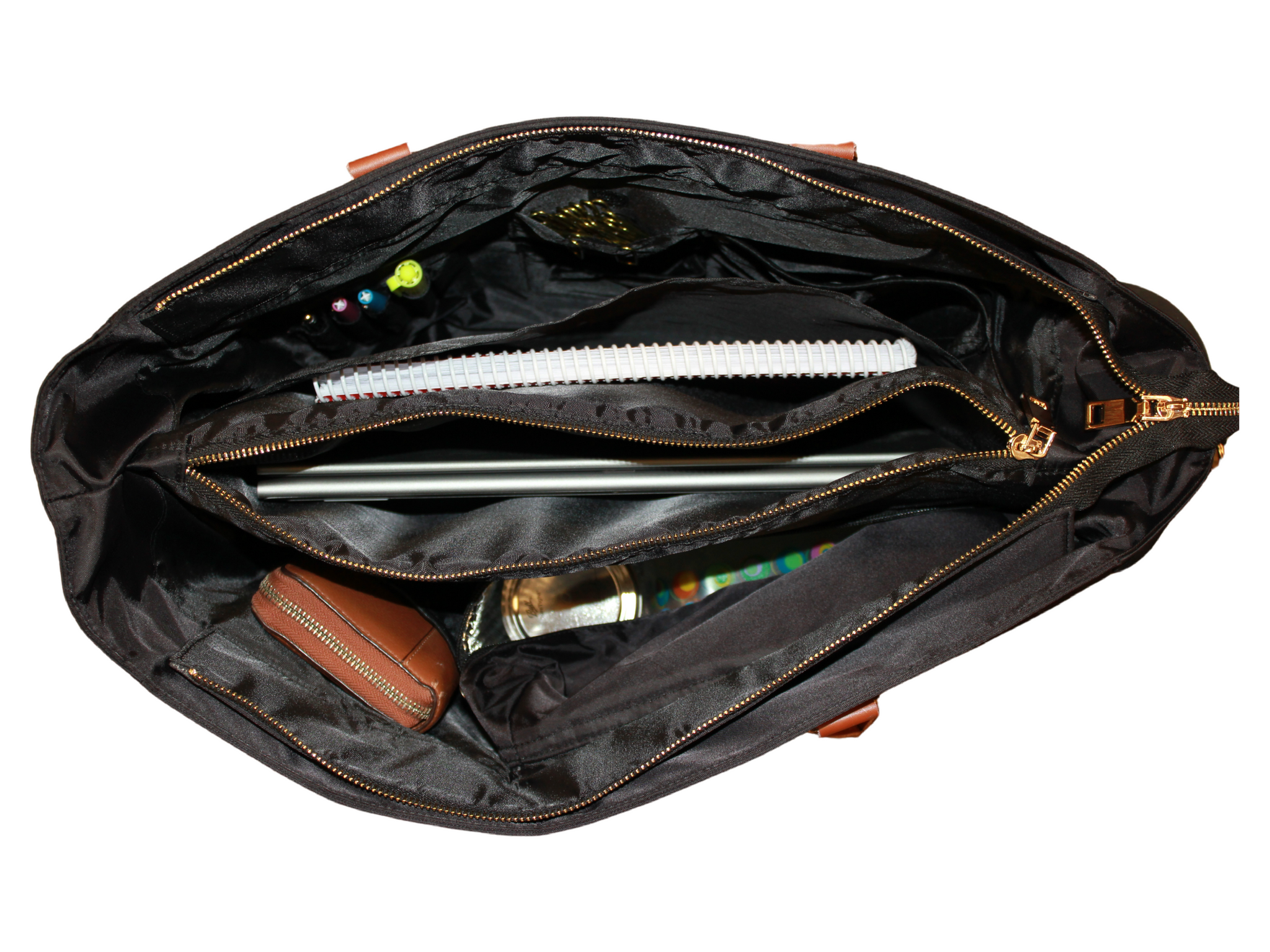 Teacher tote top bags with zipper